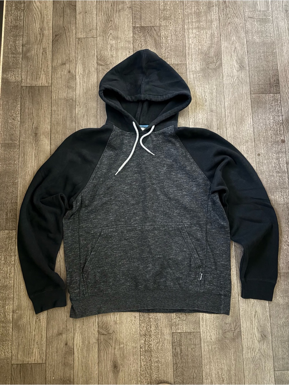 Billabong Black & Charcoal Pullover Hoodie